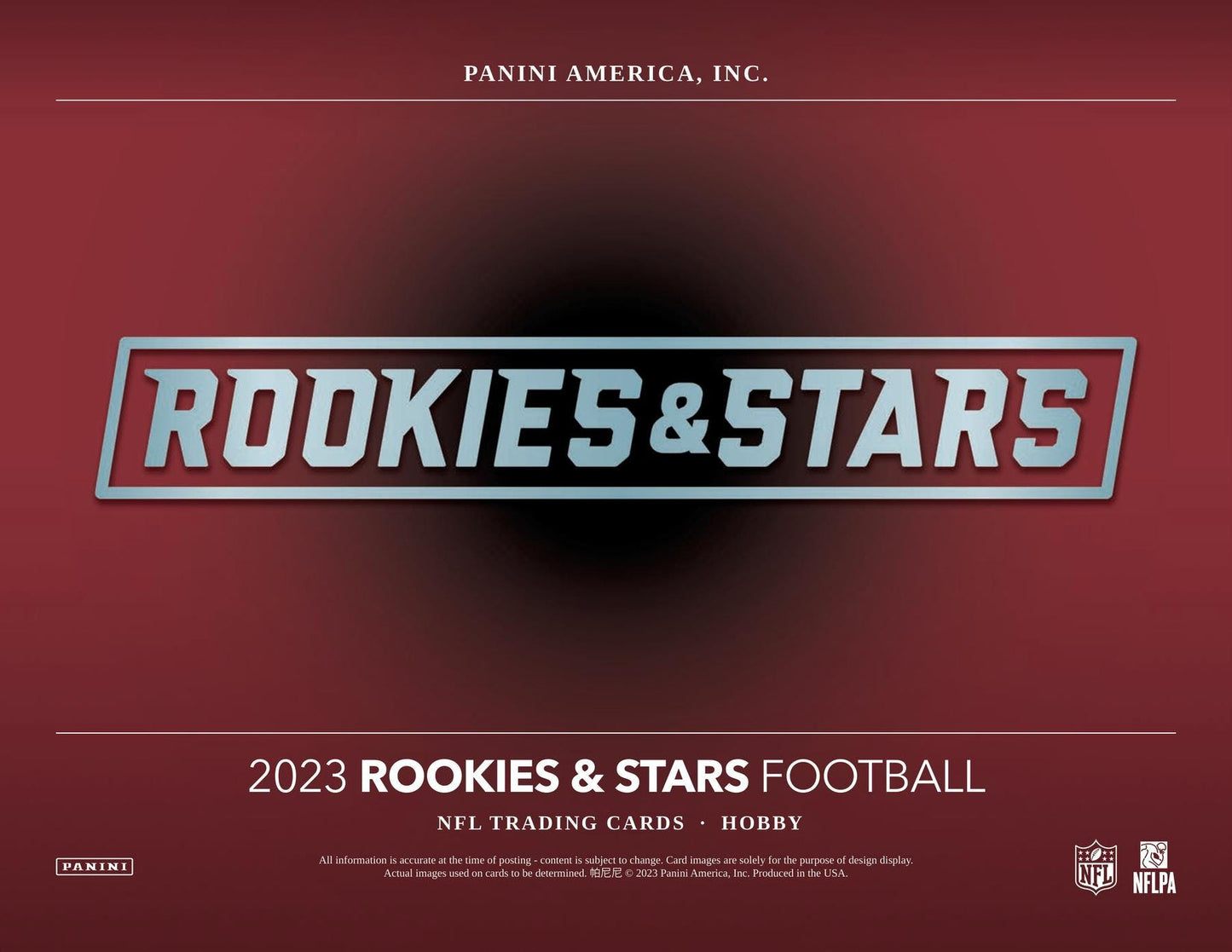 2023 Panini Rookies & Stars Football Hobby Box - Columbia Hobby - Sports Card Boxes - Toploaders - Card Savers