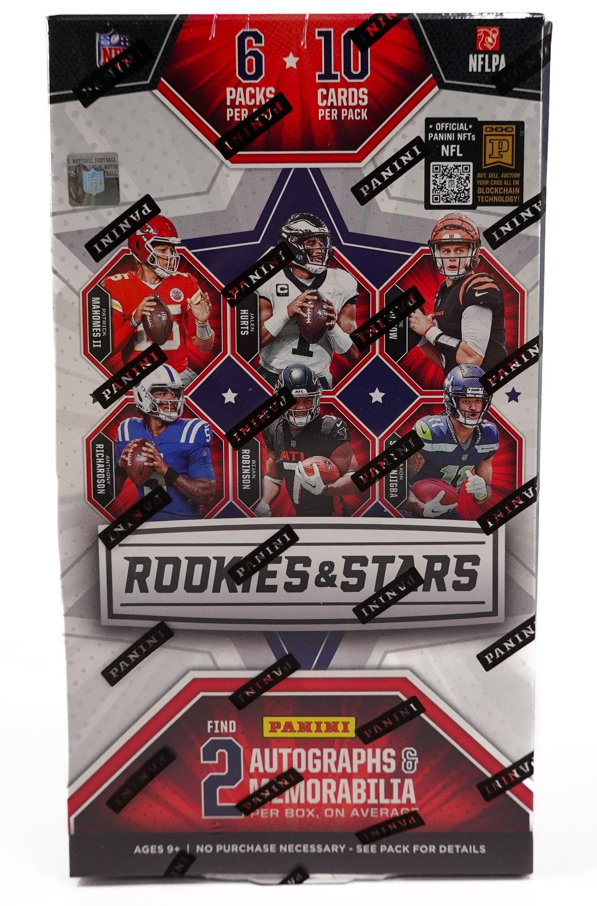 2023 Panini Rookies & Stars Football Hobby Box - Columbia Hobby - Sports Card Boxes - Toploaders - Card Savers
