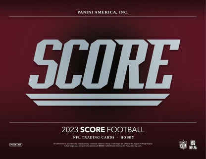 2023 Panini Score Football Hobby Box - Columbia Hobby - Sports Card Boxes - Toploaders - Card Savers