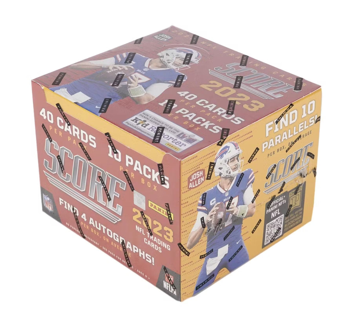 2023 Panini Score Football Hobby Box - Columbia Hobby - Sports Card Boxes - Toploaders - Card Savers
