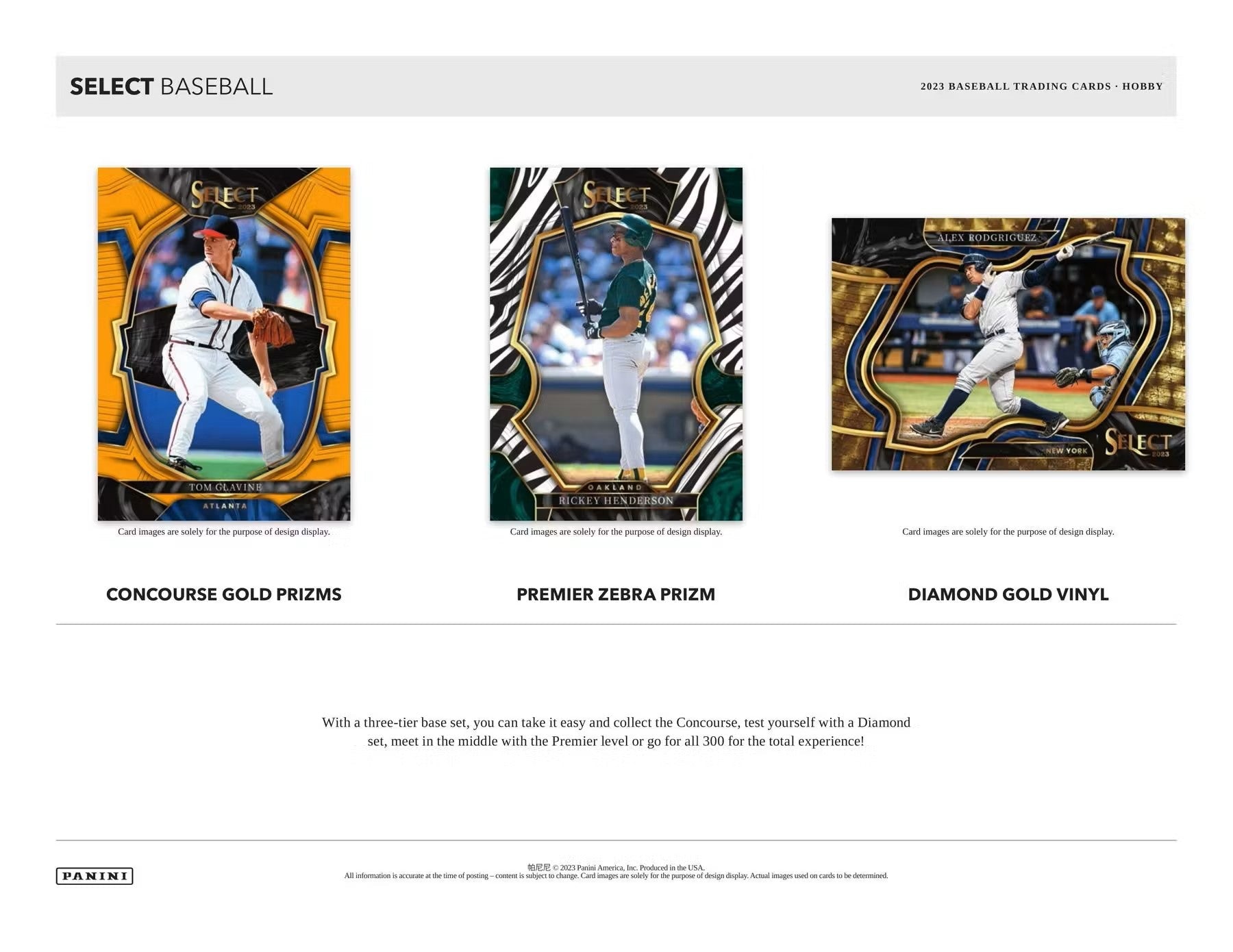 2023 Panini Select Baseball Hobby Box - Columbia Hobby - Sports Card Boxes - Toploaders - Card Savers