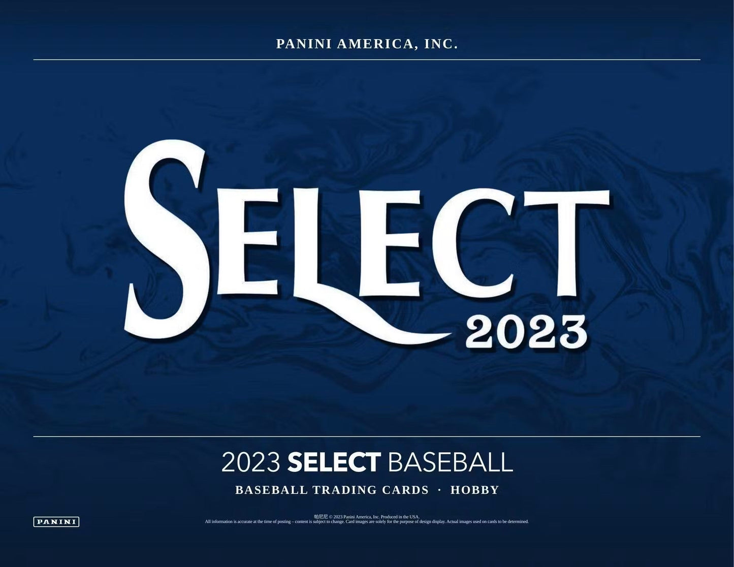 2023 Panini Select Baseball Hobby Box - Columbia Hobby - Sports Card Boxes - Toploaders - Card Savers