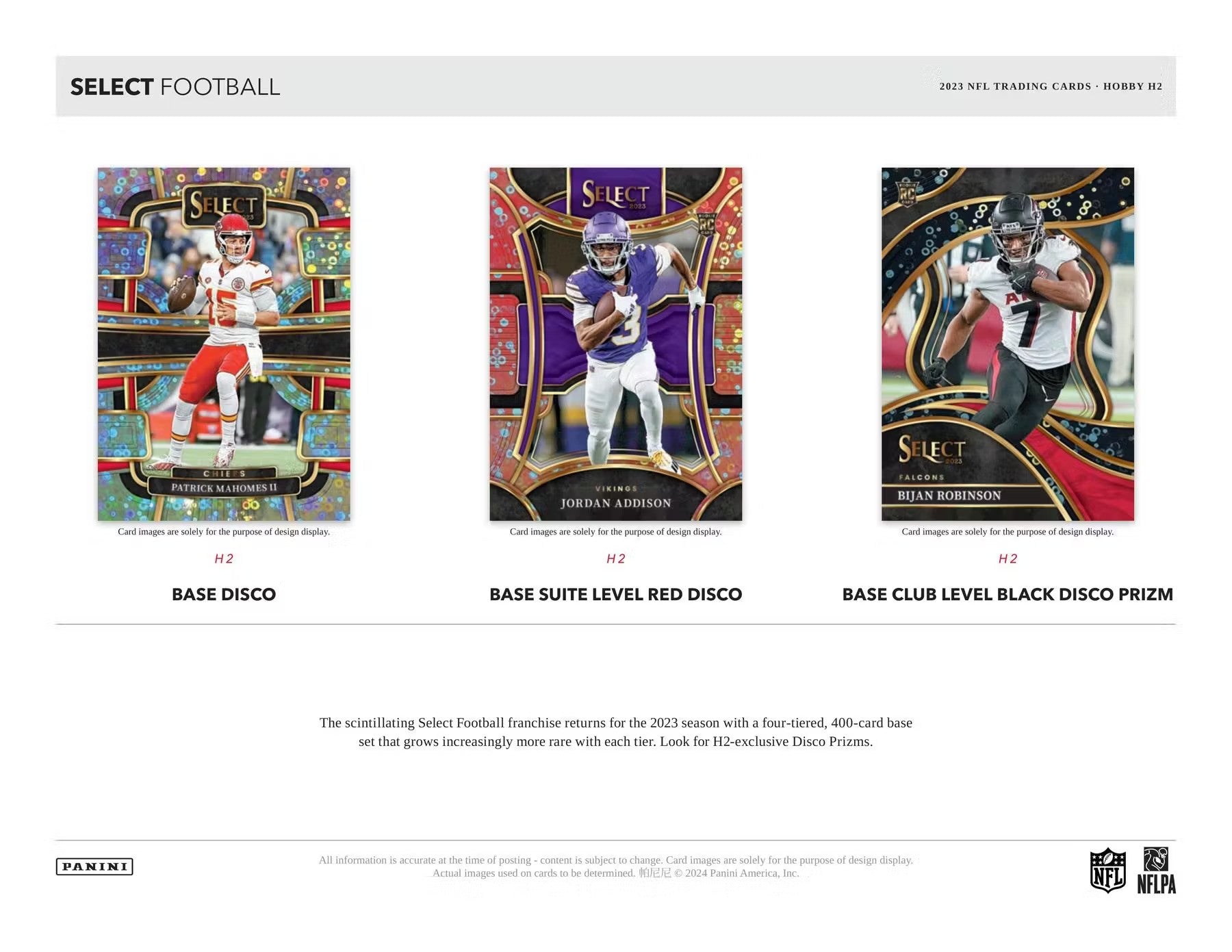 2023 Panini Select Football H2 Box - Columbia Hobby - Sports Card Boxes - Toploaders - Card Savers