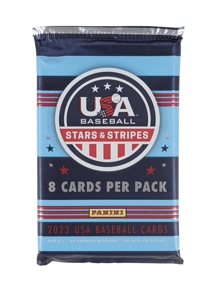 2023 Panini USA Stars & Stripes Baseball Hobby Box - Columbia Hobby - Sports Card Boxes - Toploaders - Card Savers