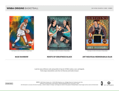 2023 Panini WNBA Origins Basketball Hobby Box - Columbia Hobby - Sports Card Boxes - Toploaders - Card Savers