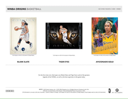 2023 Panini WNBA Origins Basketball Hobby Box - Columbia Hobby - Sports Card Boxes - Toploaders - Card Savers