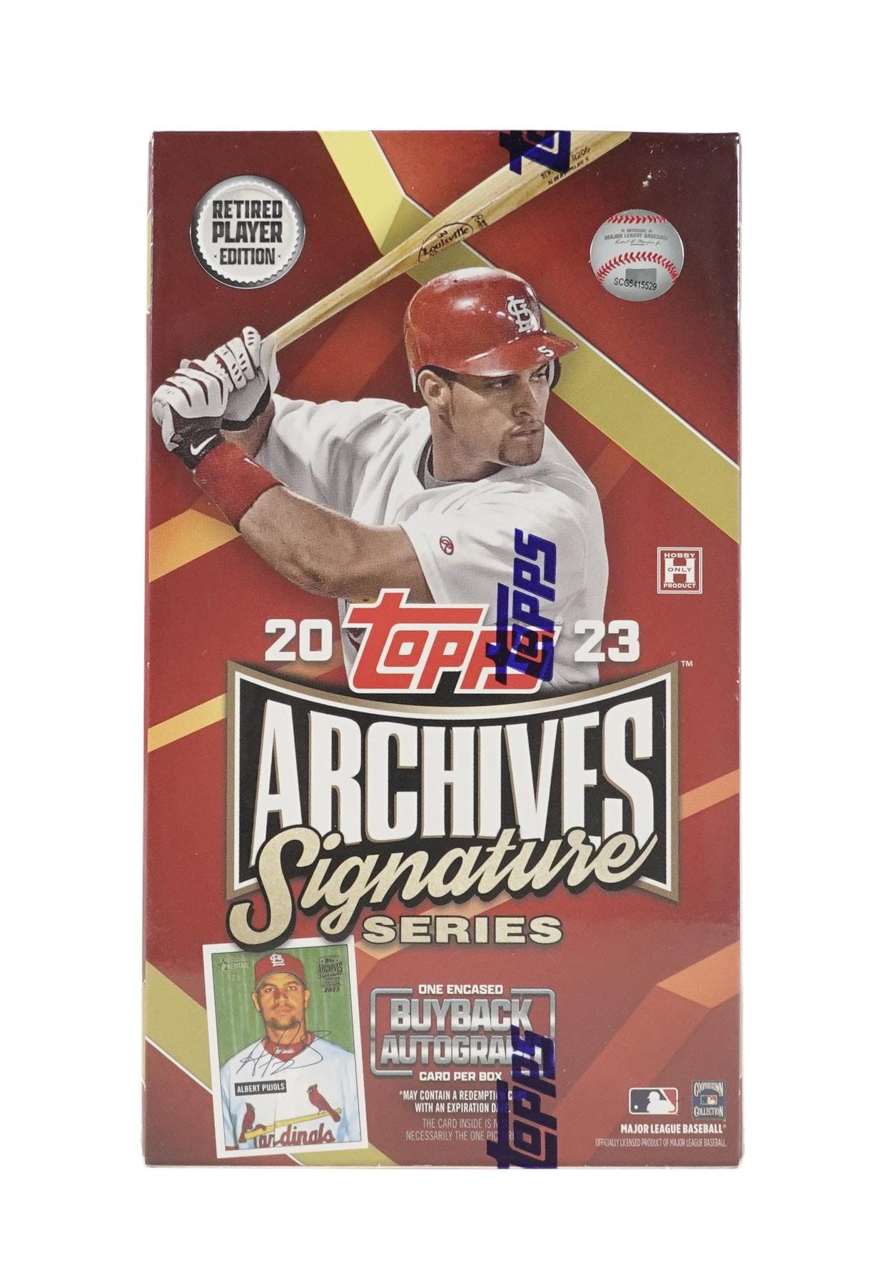2023 Topps Archives Signature Series Retired Player Edition Baseball Hobby Box - Columbia Hobby - Sports Card Boxes - Toploaders - Card Savers