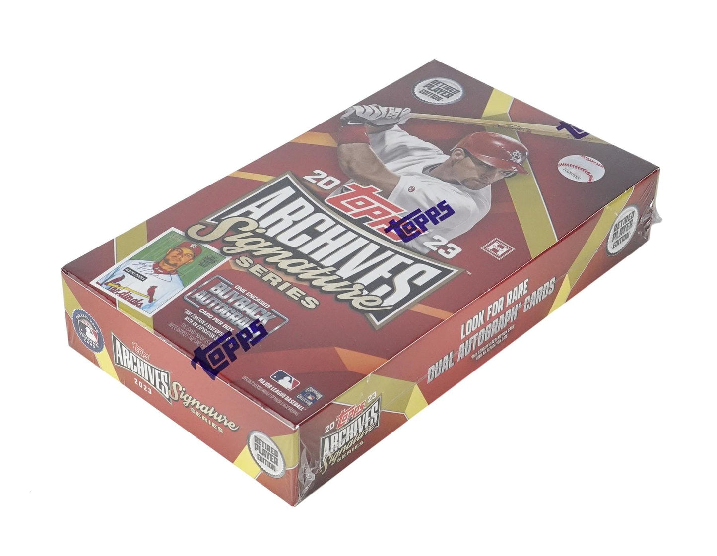 2023 Topps Archives Signature Series Retired Player Edition Baseball Hobby Box - Columbia Hobby - Sports Card Boxes - Toploaders - Card Savers
