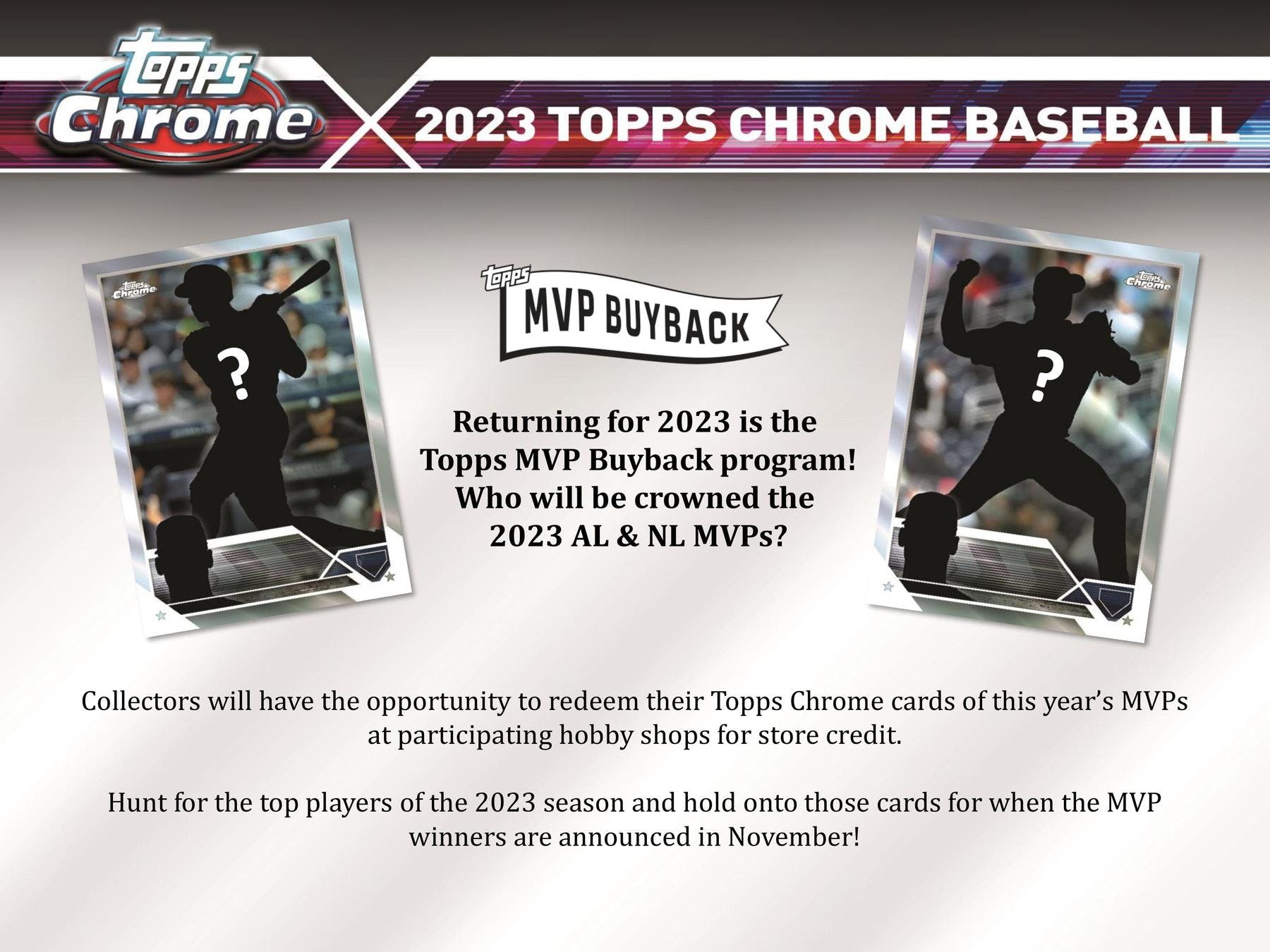 2023 Topps Chrome Baseball Hobby Box - Columbia Hobby - Sports Card Boxes - Toploaders - Card Savers