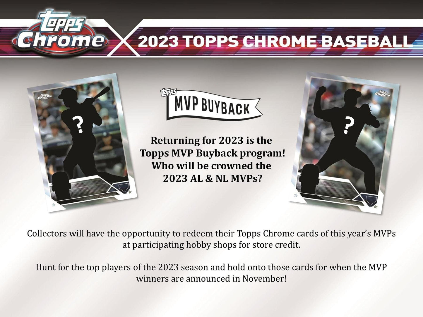 2023 Topps Chrome Baseball Hobby Jumbo Box - Columbia Hobby - Sports Card Boxes - Toploaders - Card Savers