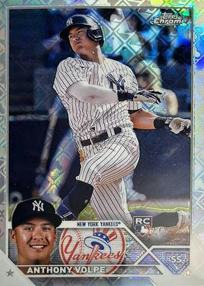 2023 Topps Chrome Logofractor Baseball Box - Columbia Hobby - Sports Card Boxes - Toploaders - Card Savers