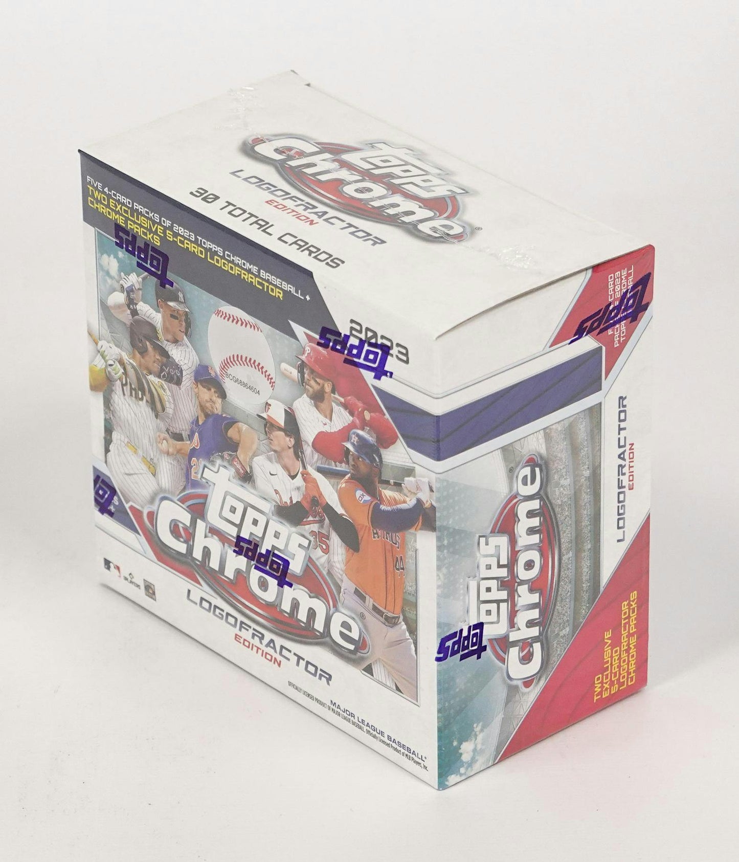 2023 Topps Chrome Logofractor Baseball Box - Columbia Hobby - Sports Card Boxes - Toploaders - Card Savers