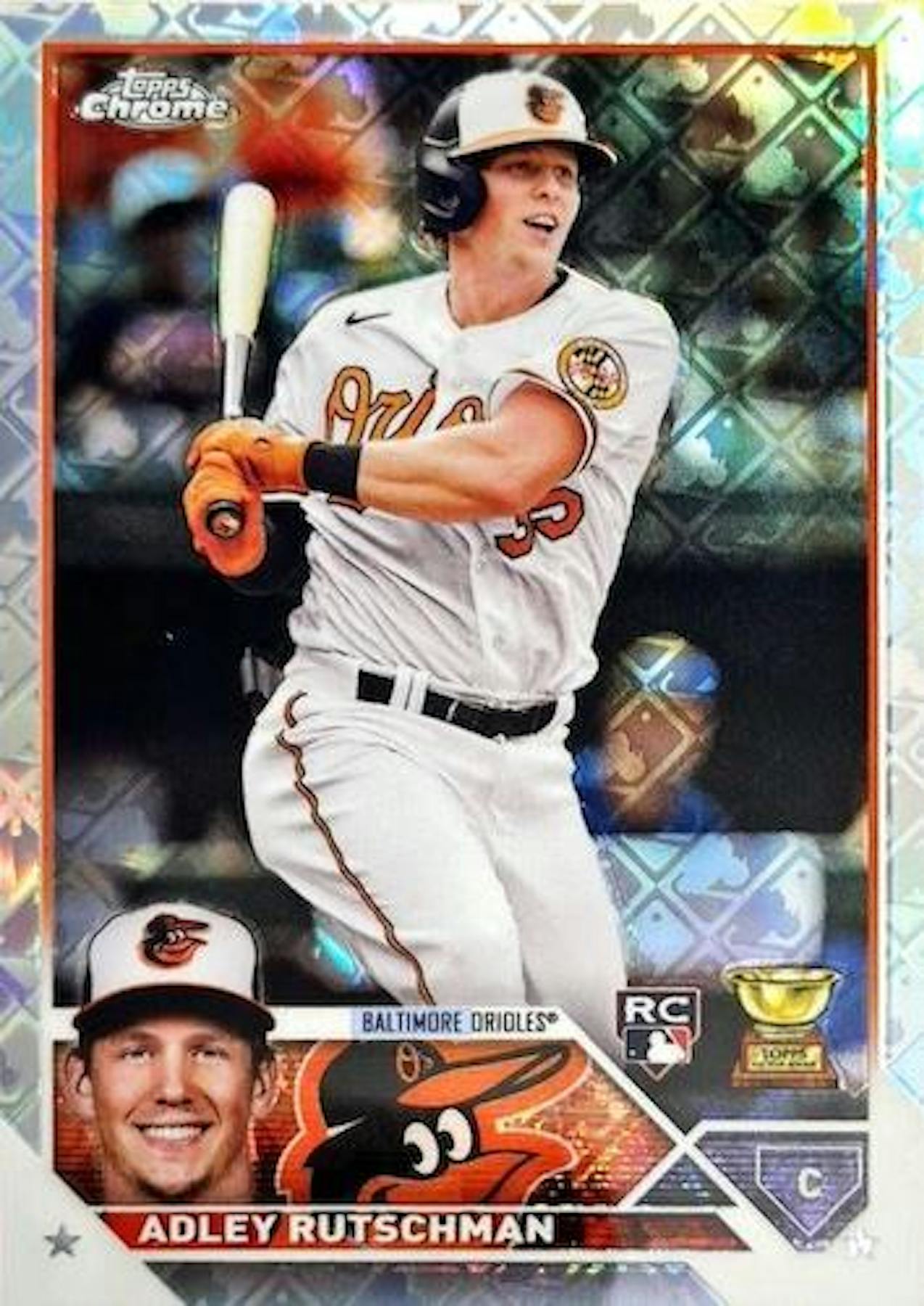 2023 Topps Chrome Logofractor Baseball Box - Columbia Hobby - Sports Card Boxes - Toploaders - Card Savers
