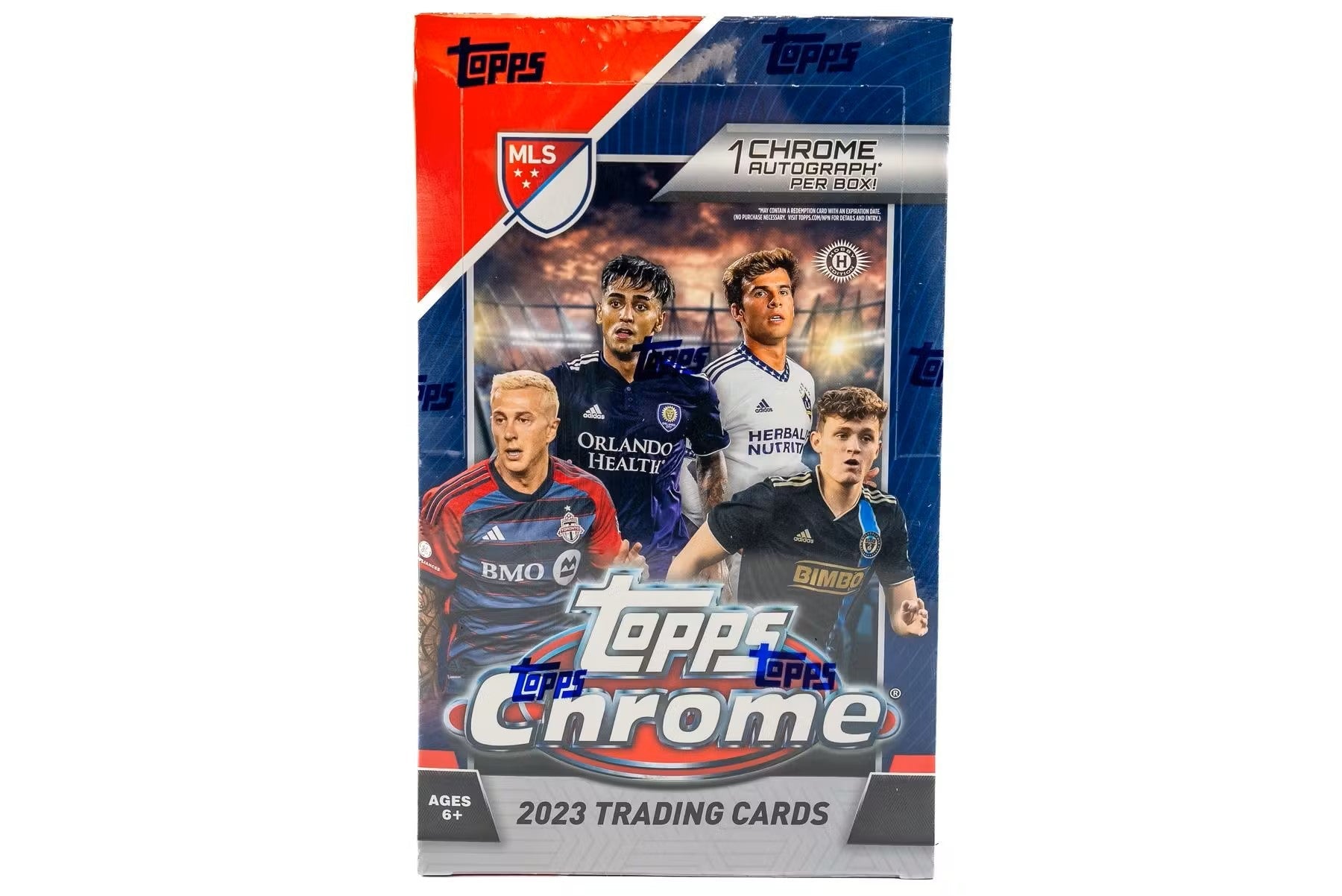 2023 Topps Chrome MLS Major League Soccer Hobby Box - Columbia Hobby - Sports Card Boxes - Toploaders - Card Savers