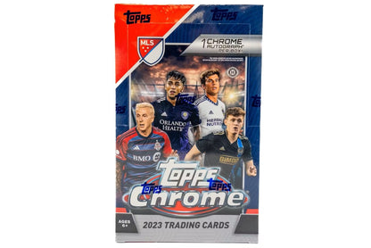 2023 Topps Chrome MLS Major League Soccer Hobby Box - Columbia Hobby - Sports Card Boxes - Toploaders - Card Savers