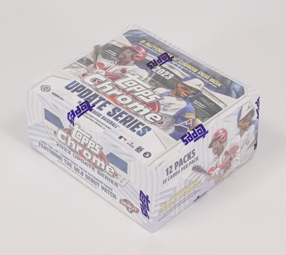 2023 Topps Chrome Update Series Baseball Hobby Jumbo Box - Columbia Hobby - Sports Card Boxes - Toploaders - Card Savers