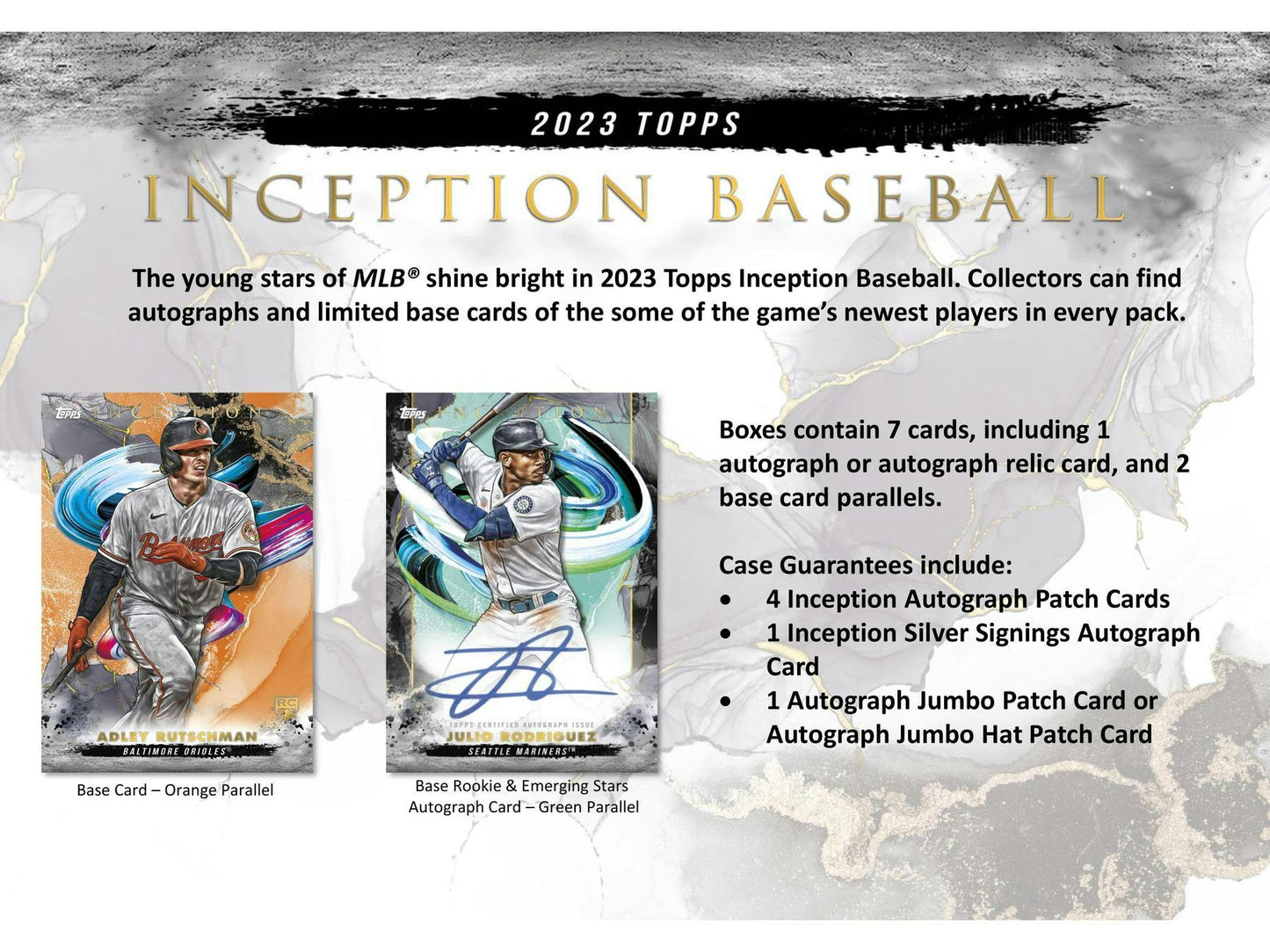 2023 Topps Inception Baseball Hobby Box - Columbia Hobby - Sports Card Boxes - Toploaders - Card Savers