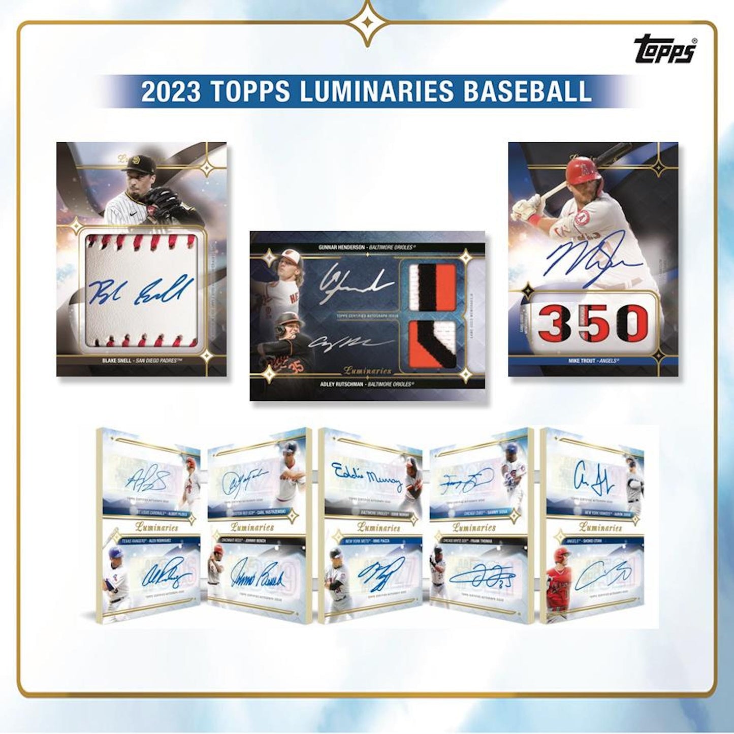 2023 Topps Luminaries Baseball Hobby Box - Columbia Hobby - Sports Card Boxes - Toploaders - Card Savers