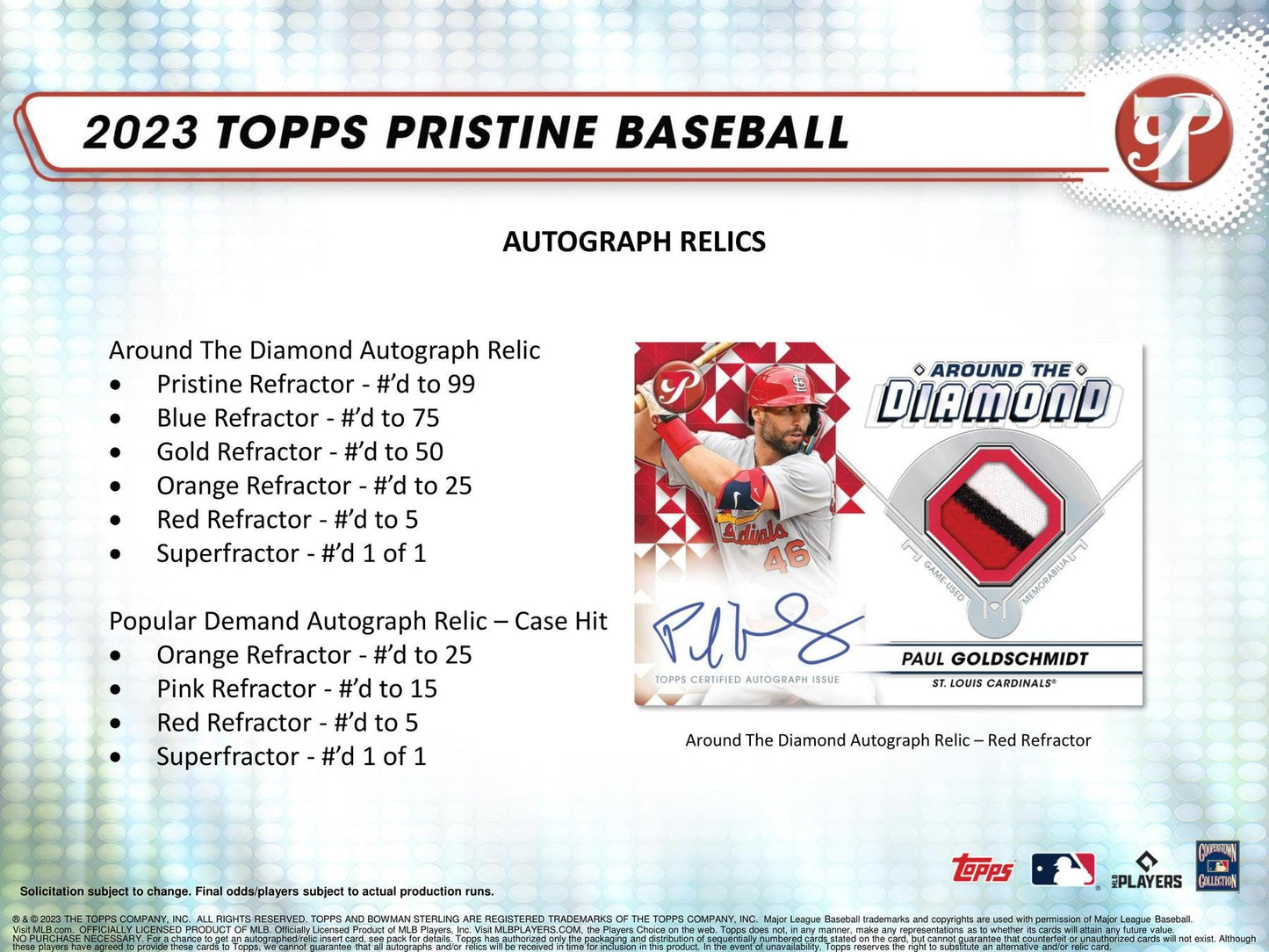 2023 Topps Pristine Baseball Hobby Box - Columbia Hobby - Sports Card Boxes - Toploaders - Card Savers