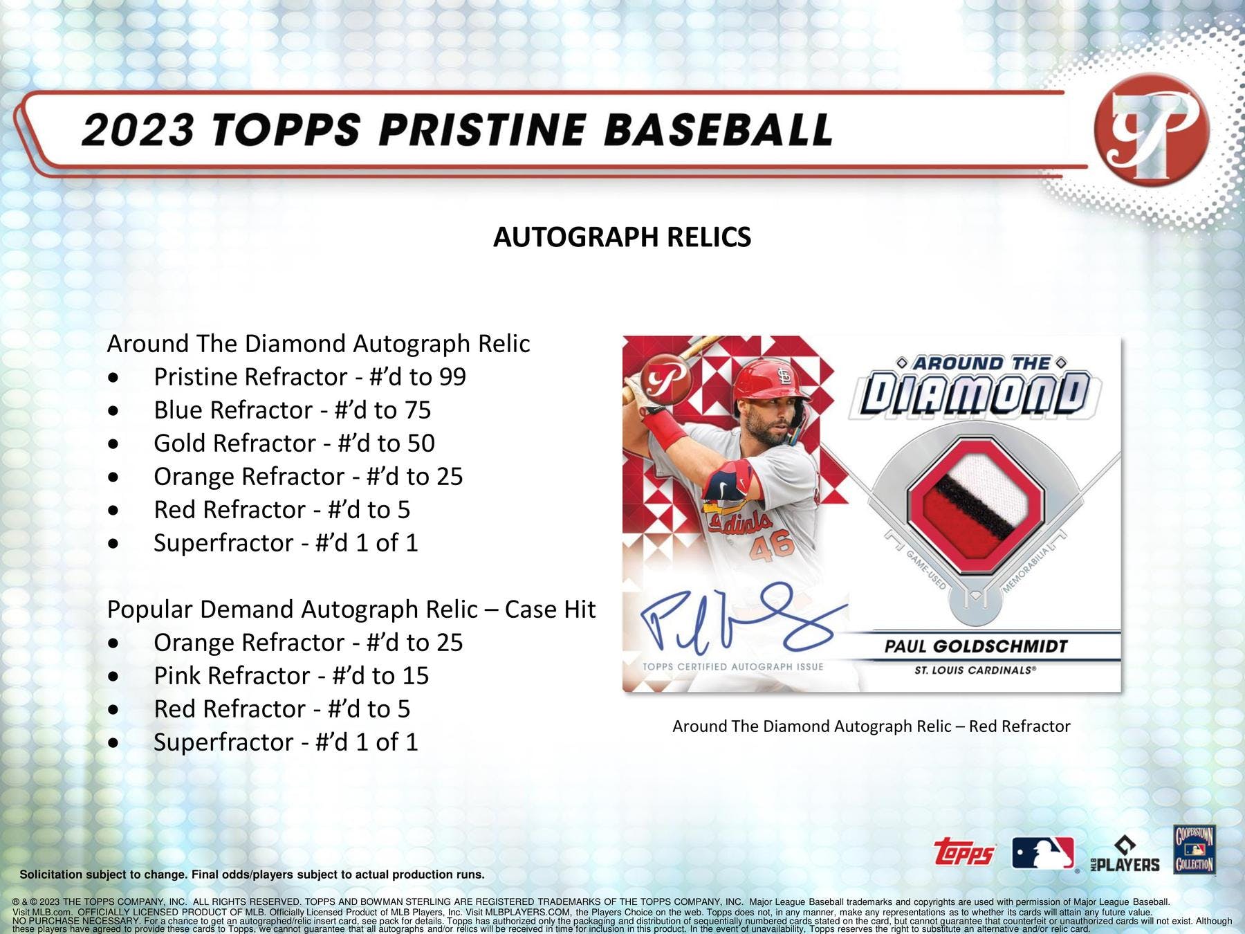 2023 Topps Pristine Baseball Hobby Box - Columbia Hobby - Sports Card Boxes - Toploaders - Card Savers