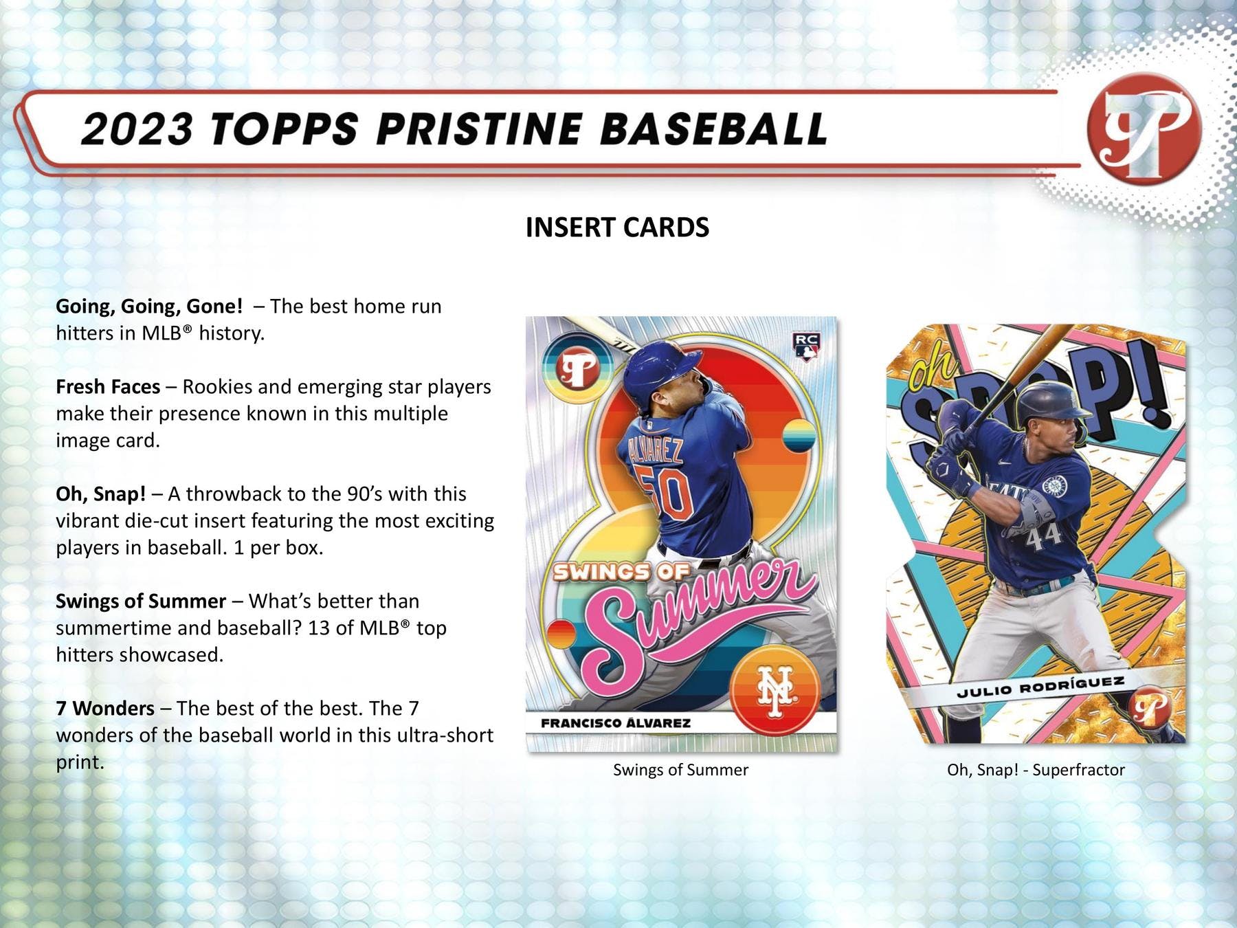 2023 Topps Pristine Baseball Hobby Box - Columbia Hobby - Sports Card Boxes - Toploaders - Card Savers