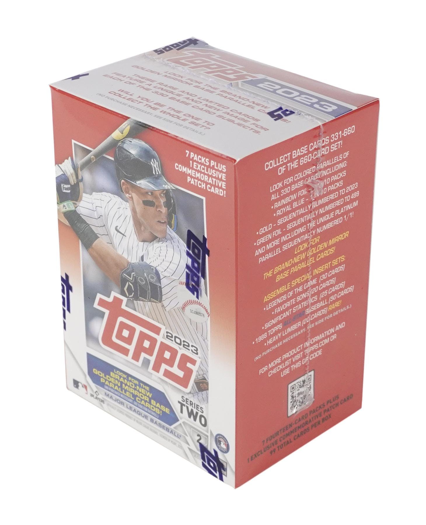 2023 Topps Series 2 Baseball Blaster Box (Commemorative Relic Card!) - Columbia Hobby - Sports Card Boxes - Toploaders - Card Savers