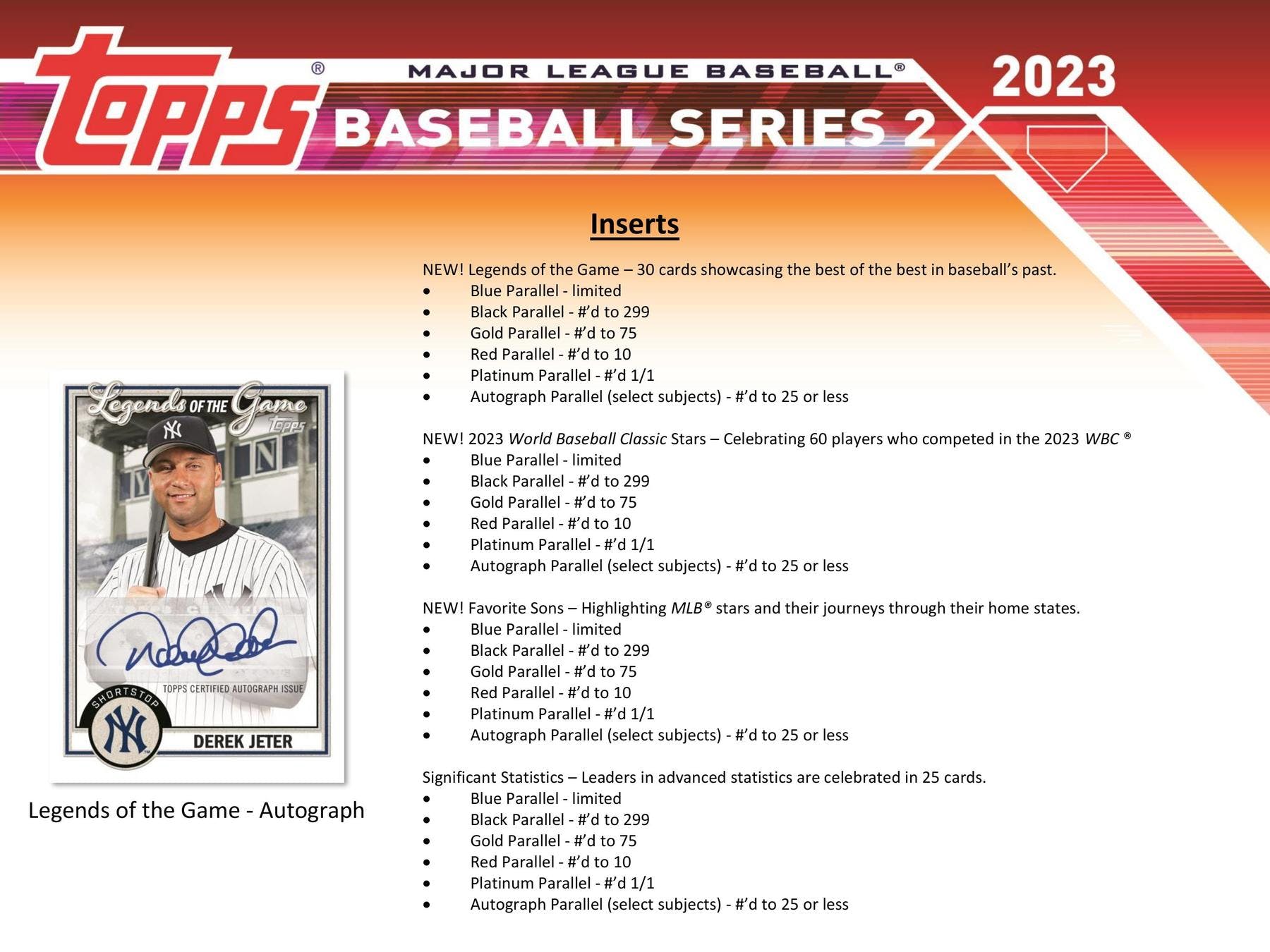 2023 Topps Series 2 Baseball Blaster Box (Commemorative Relic Card!) - Columbia Hobby - Sports Card Boxes - Toploaders - Card Savers