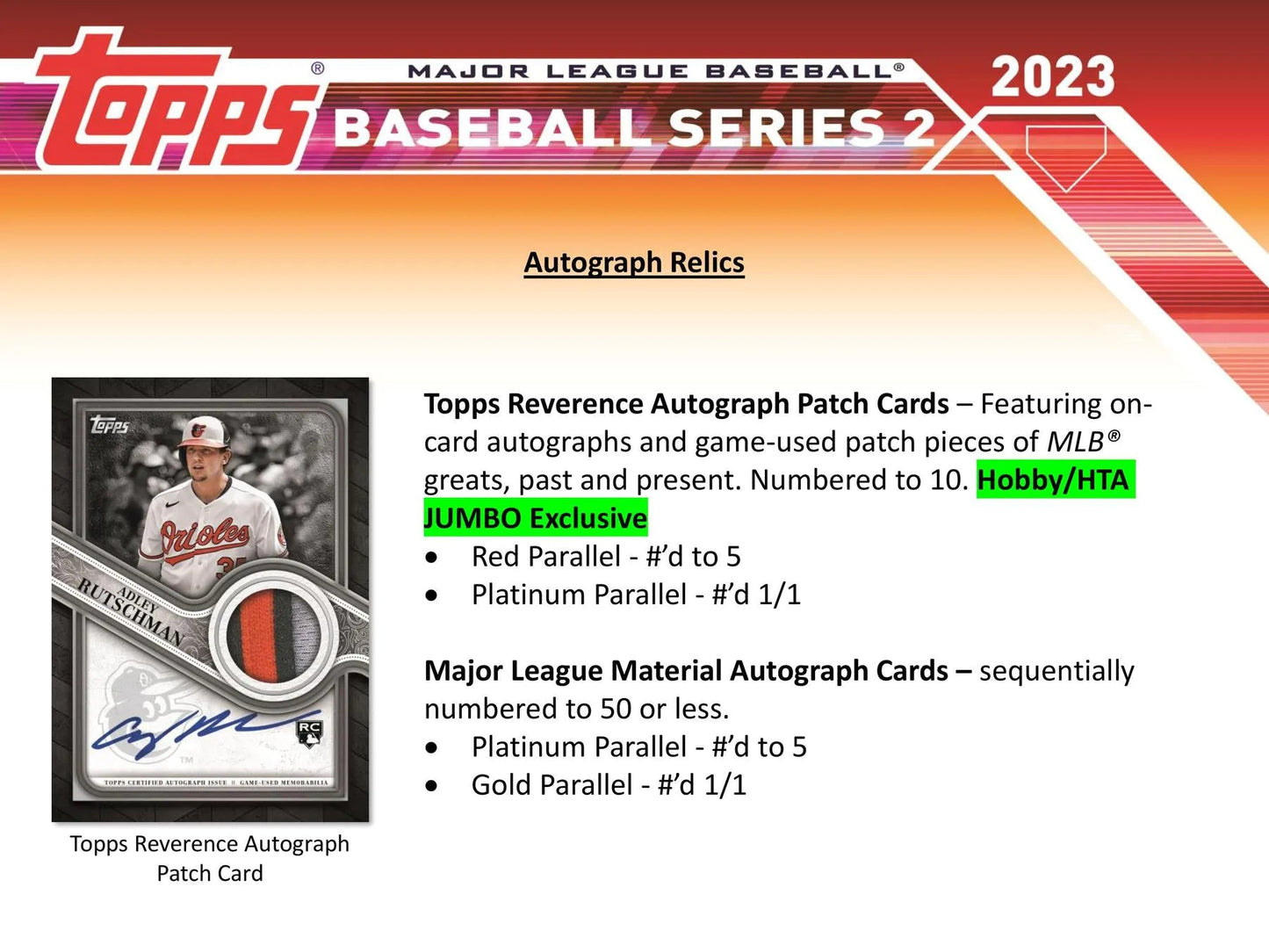 2023 Topps Series 2 Baseball Hobby Box - Columbia Hobby - Sports Card Boxes - Toploaders - Card Savers