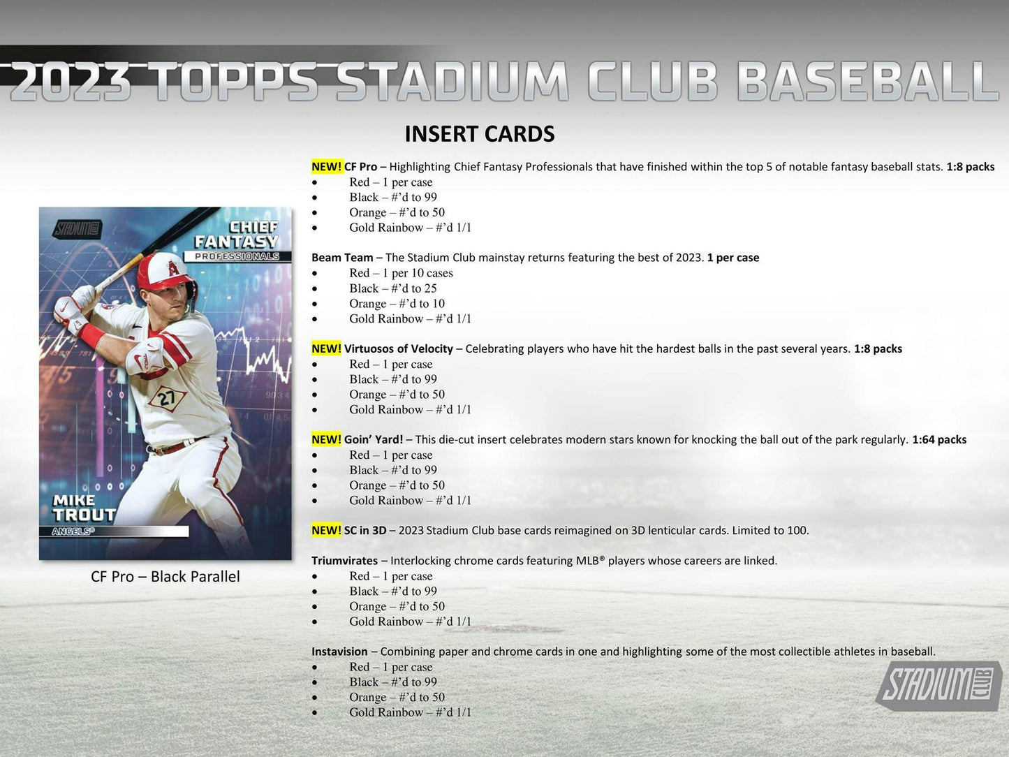 2023 Topps Stadium Club Baseball Compact Breaker Hobby Box - Columbia Hobby - Sports Card Boxes - Toploaders - Card Savers