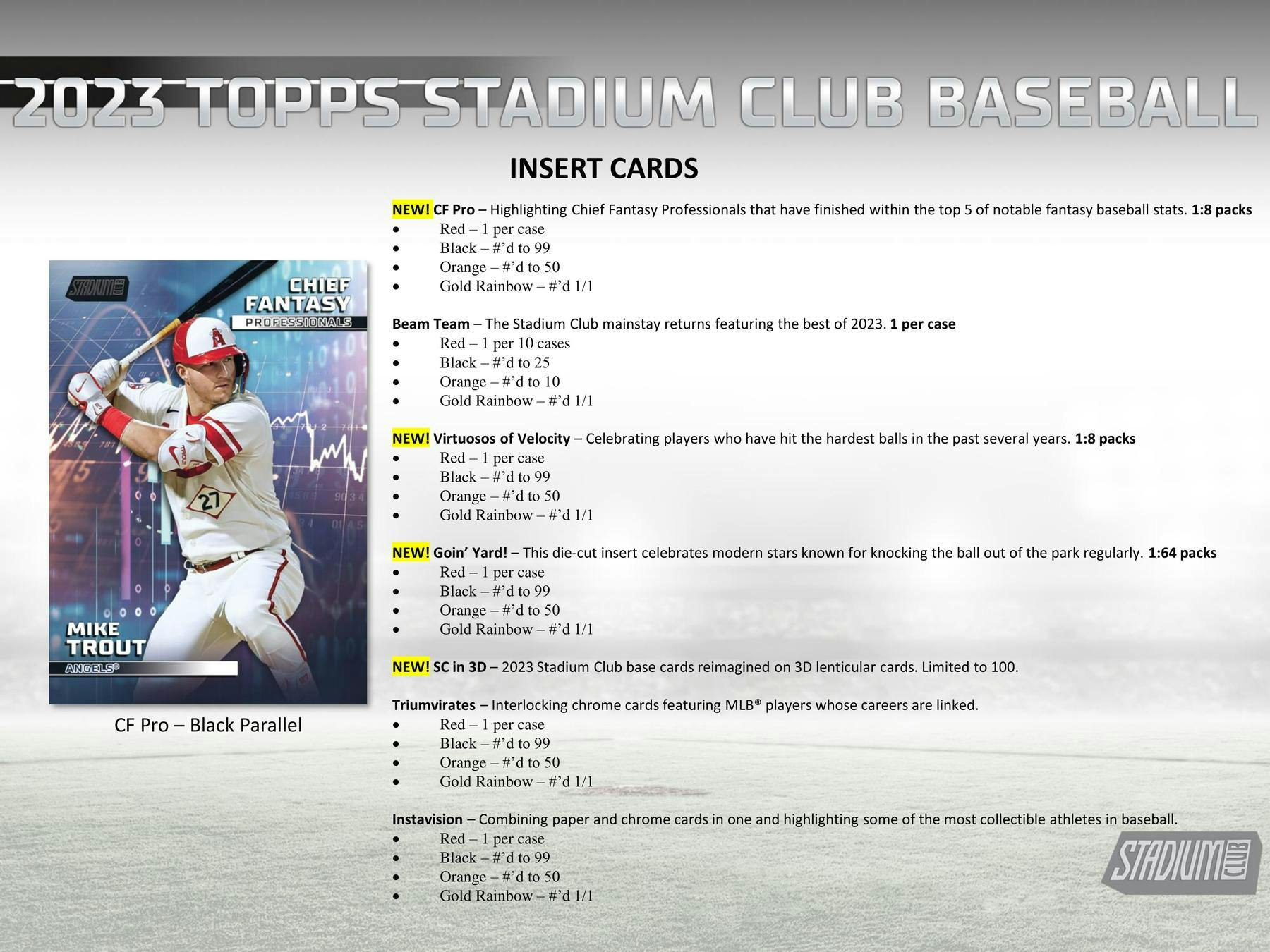 2023 Topps Stadium Club Baseball Compact Breaker Hobby Box - Columbia Hobby - Sports Card Boxes - Toploaders - Card Savers
