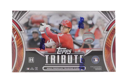 2023 Topps Tribute Baseball Hobby Box - Columbia Hobby - Sports Card Boxes - Toploaders - Card Savers
