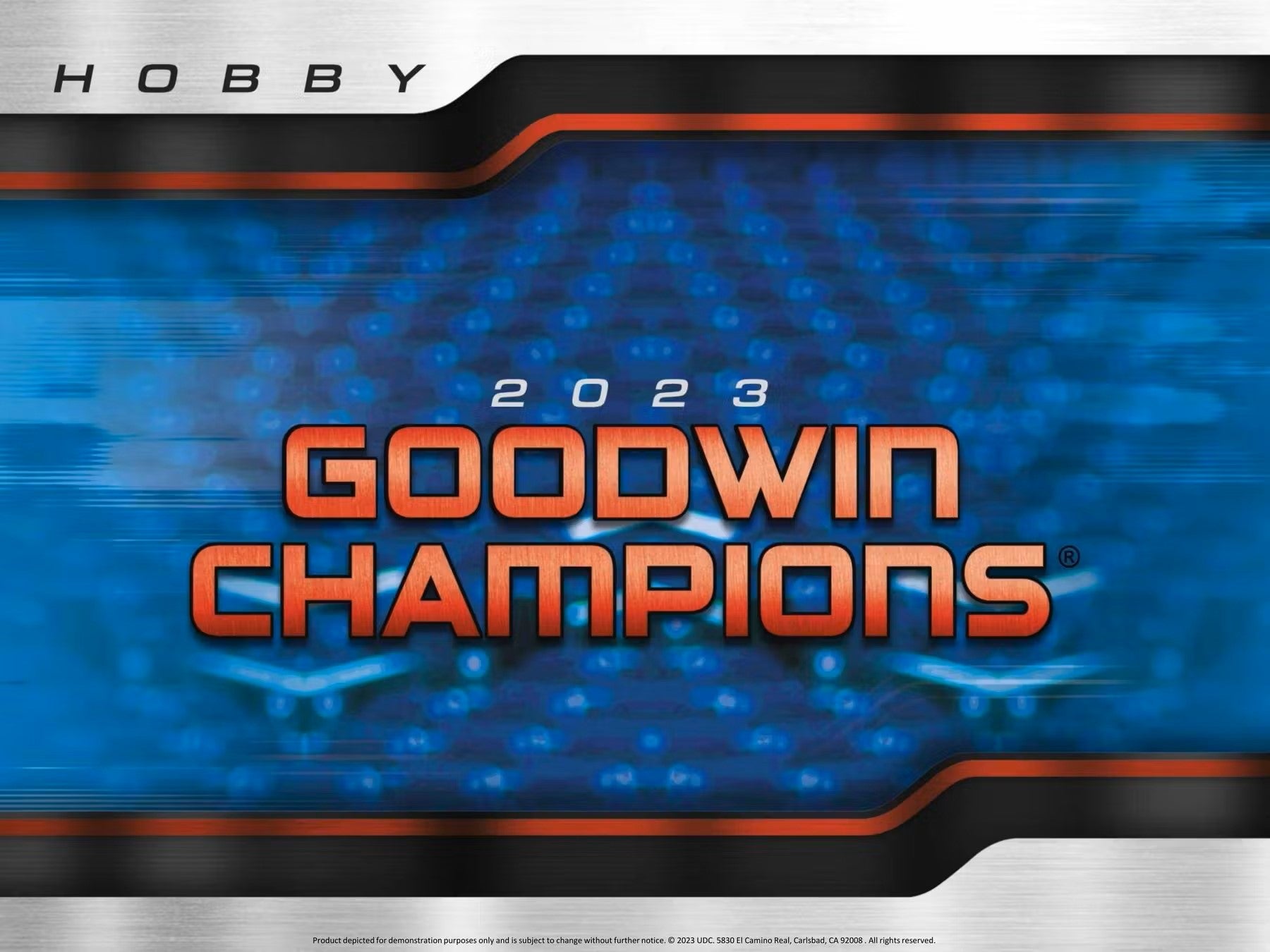2023 Upper Deck Goodwin Champions CDD Exclusive Hobby Box - Columbia Hobby - Sports Card Boxes - Toploaders - Card Savers