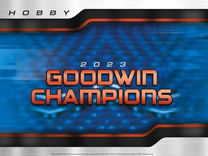 2023 Upper Deck Goodwin Champions CDD Exclusive Hobby Box - Columbia Hobby - Sports Card Boxes - Toploaders - Card Savers