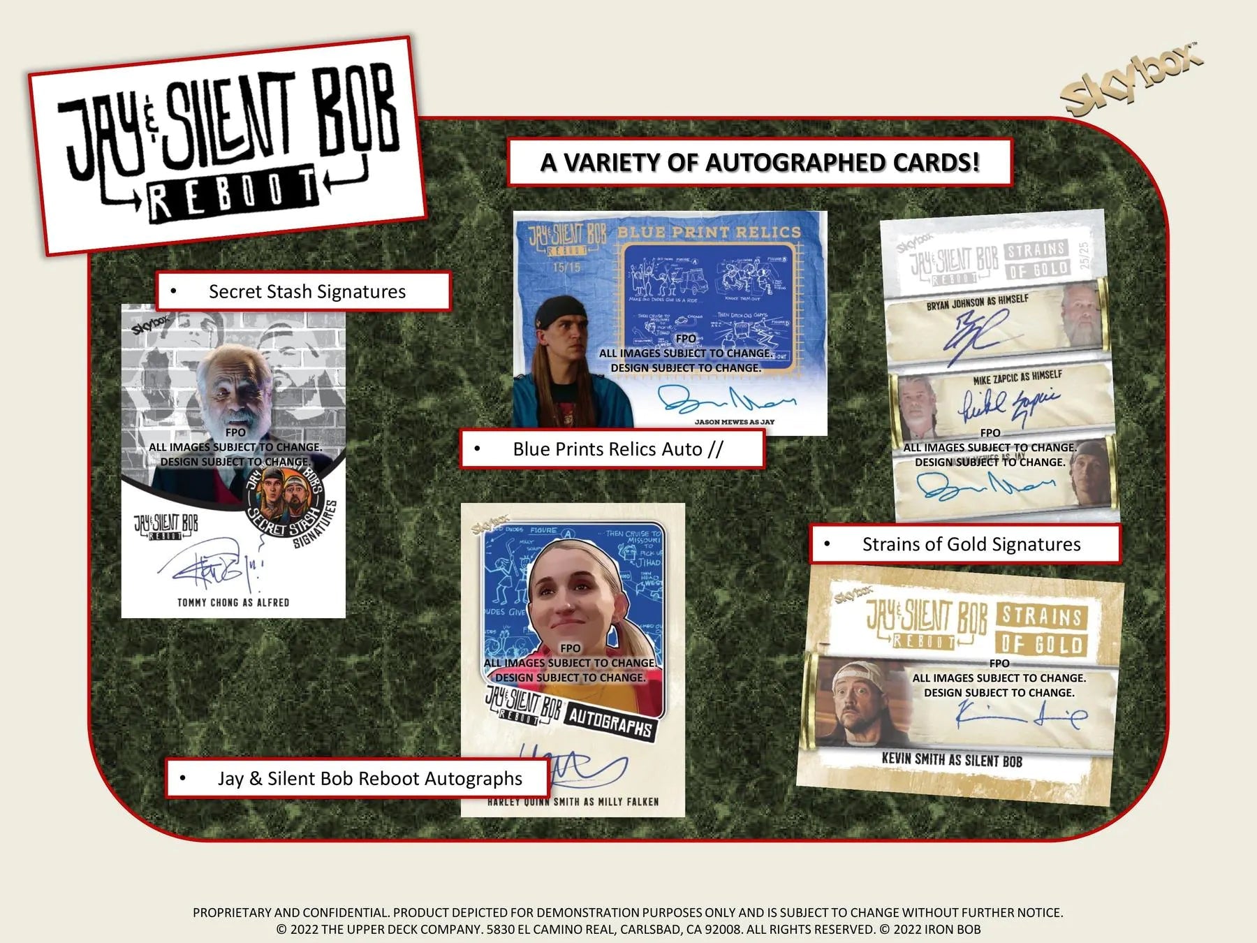 2023 Upper Deck Jay & Silent Bob Reboot Hobby Box - Columbia Hobby - Sports Card Boxes - Toploaders - Card Savers