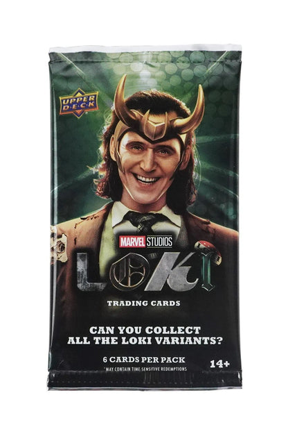 2023 Upper Deck Marvel Studios Loki Hobby Box - Columbia Hobby - Sports Card Boxes - Toploaders - Card Savers