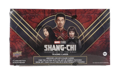 2023 Upper Deck Marvel Studios Shang - Chi and the Legend of the Ten Rings Hobby Box - Columbia Hobby - Sports Card Boxes - Toploaders - Card Savers