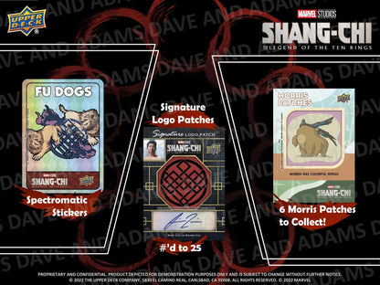 2023 Upper Deck Marvel Studios Shang - Chi and the Legend of the Ten Rings Hobby Box - Columbia Hobby - Sports Card Boxes - Toploaders - Card Savers