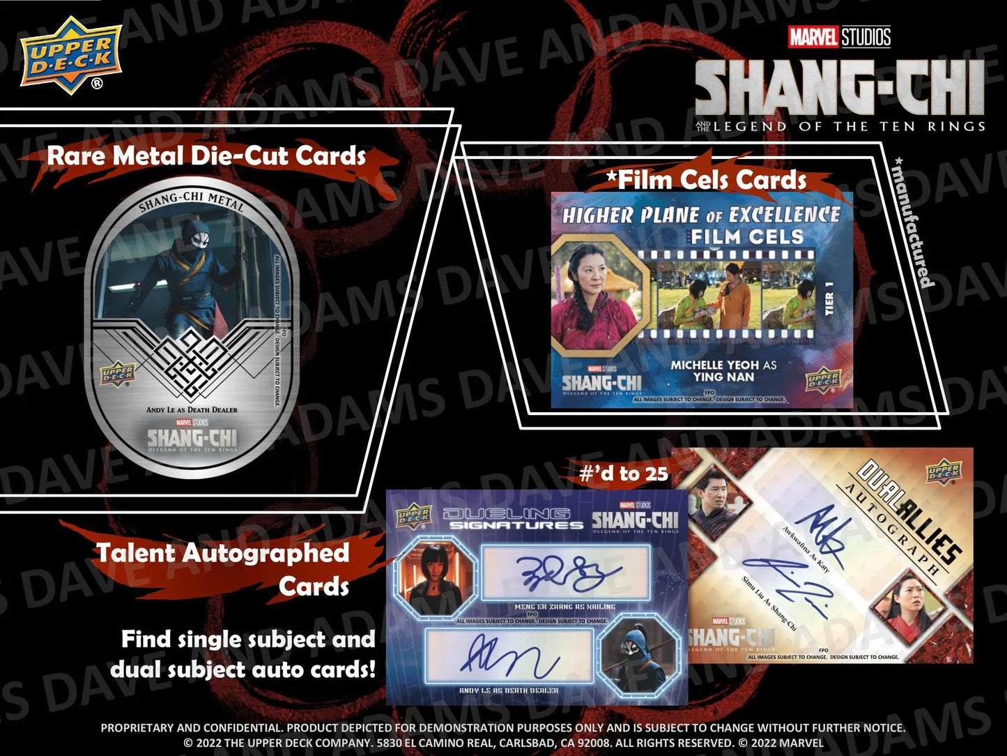 2023 Upper Deck Marvel Studios Shang - Chi and the Legend of the Ten Rings Hobby Box - Columbia Hobby - Sports Card Boxes - Toploaders - Card Savers