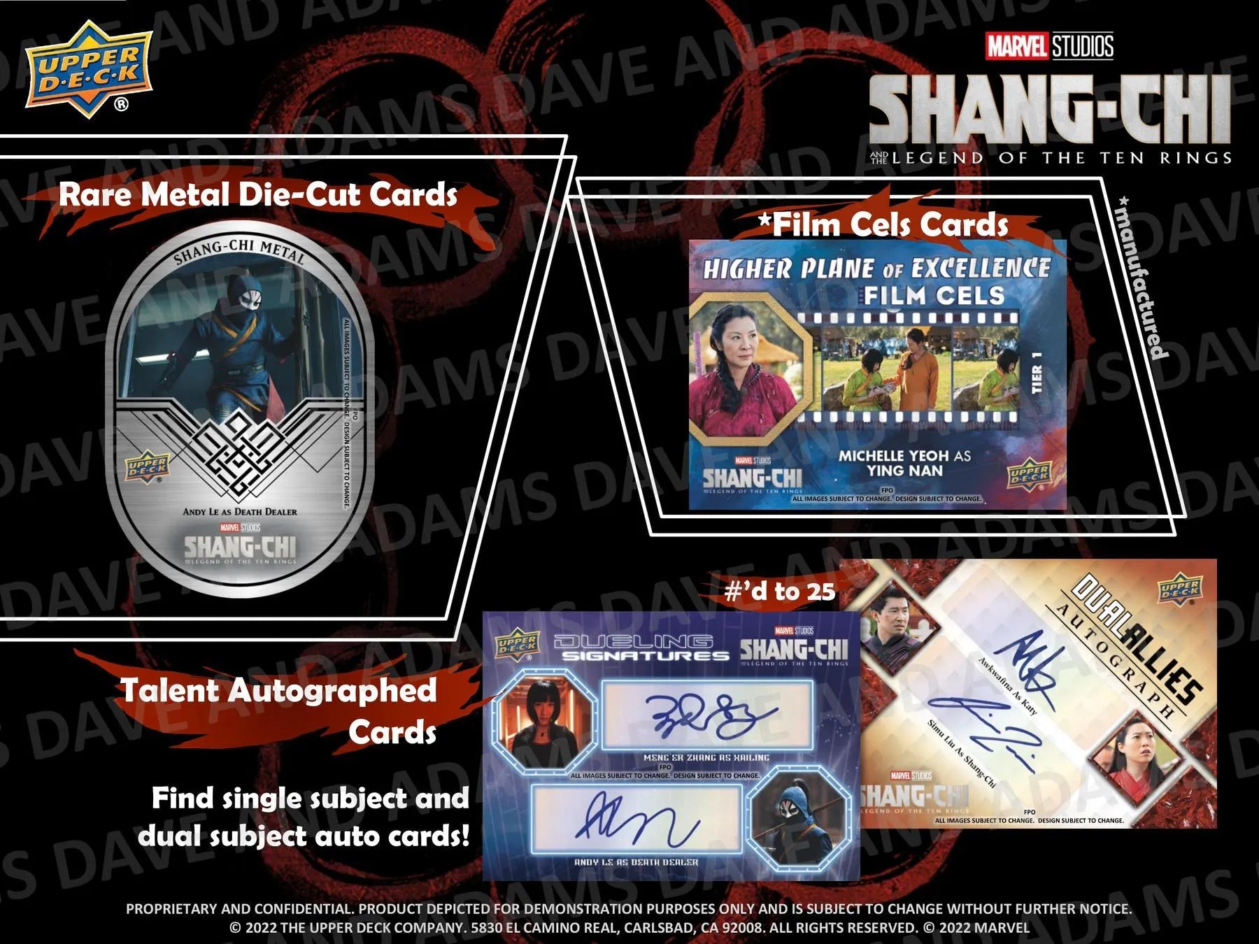 2023 Upper Deck Marvel Studios Shang - Chi and the Legend of the Ten Rings Hobby Box - Columbia Hobby - Sports Card Boxes - Toploaders - Card Savers
