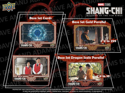 2023 Upper Deck Marvel Studios Shang - Chi and the Legend of the Ten Rings Hobby Box - Columbia Hobby - Sports Card Boxes - Toploaders - Card Savers