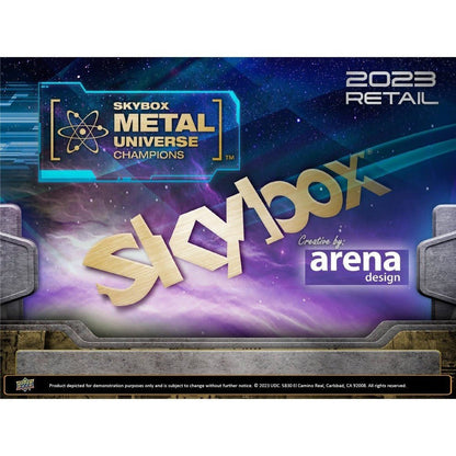 2023 Upper Deck Skybox Metal Universe Champions Blaster - Columbia Hobby - Sports Card Boxes - Toploaders - Card Savers