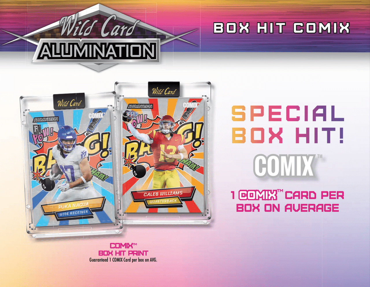 2023 Wild Card Alumination Special Rookie & Insert Edition Football Hobby Box - Columbia Hobby - Sports Card Boxes - Toploaders - Card Savers