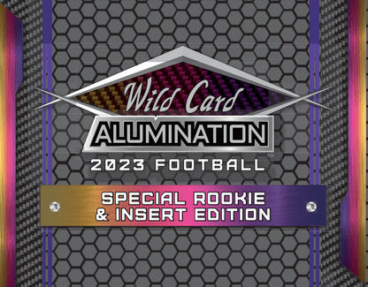 2023 Wild Card Alumination Special Rookie & Insert Edition Football Hobby Box - Columbia Hobby - Sports Card Boxes - Toploaders - Card Savers