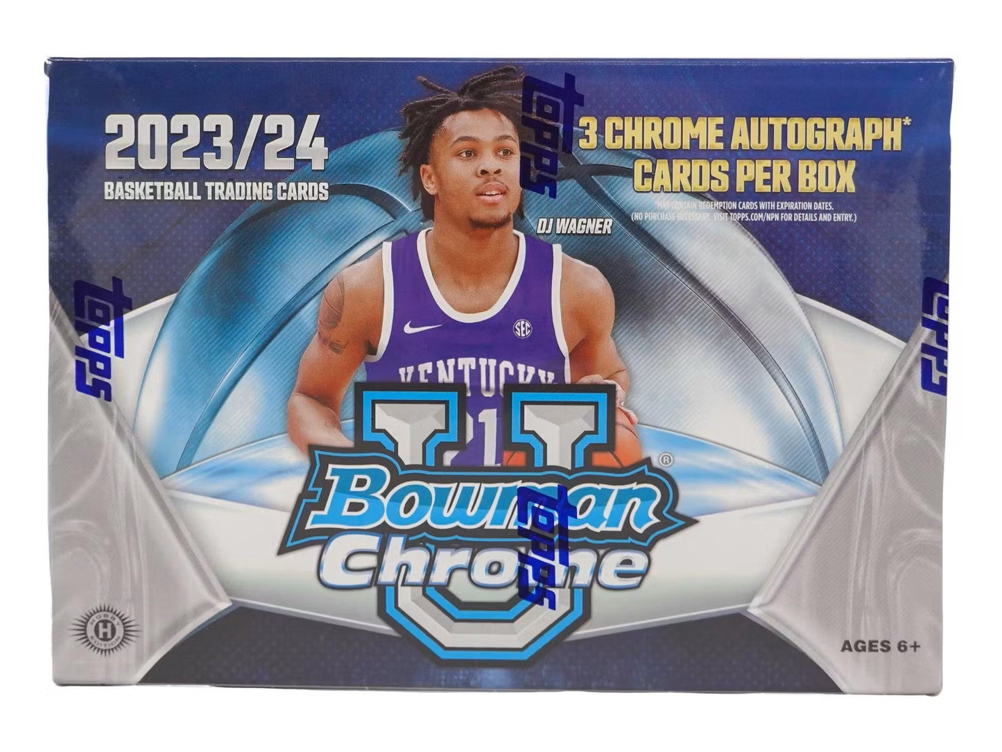 2023/24 Bowman University Chrome Basketball Breakers Delight Box - Columbia Hobby - Sports Card Boxes - Toploaders - Card Savers