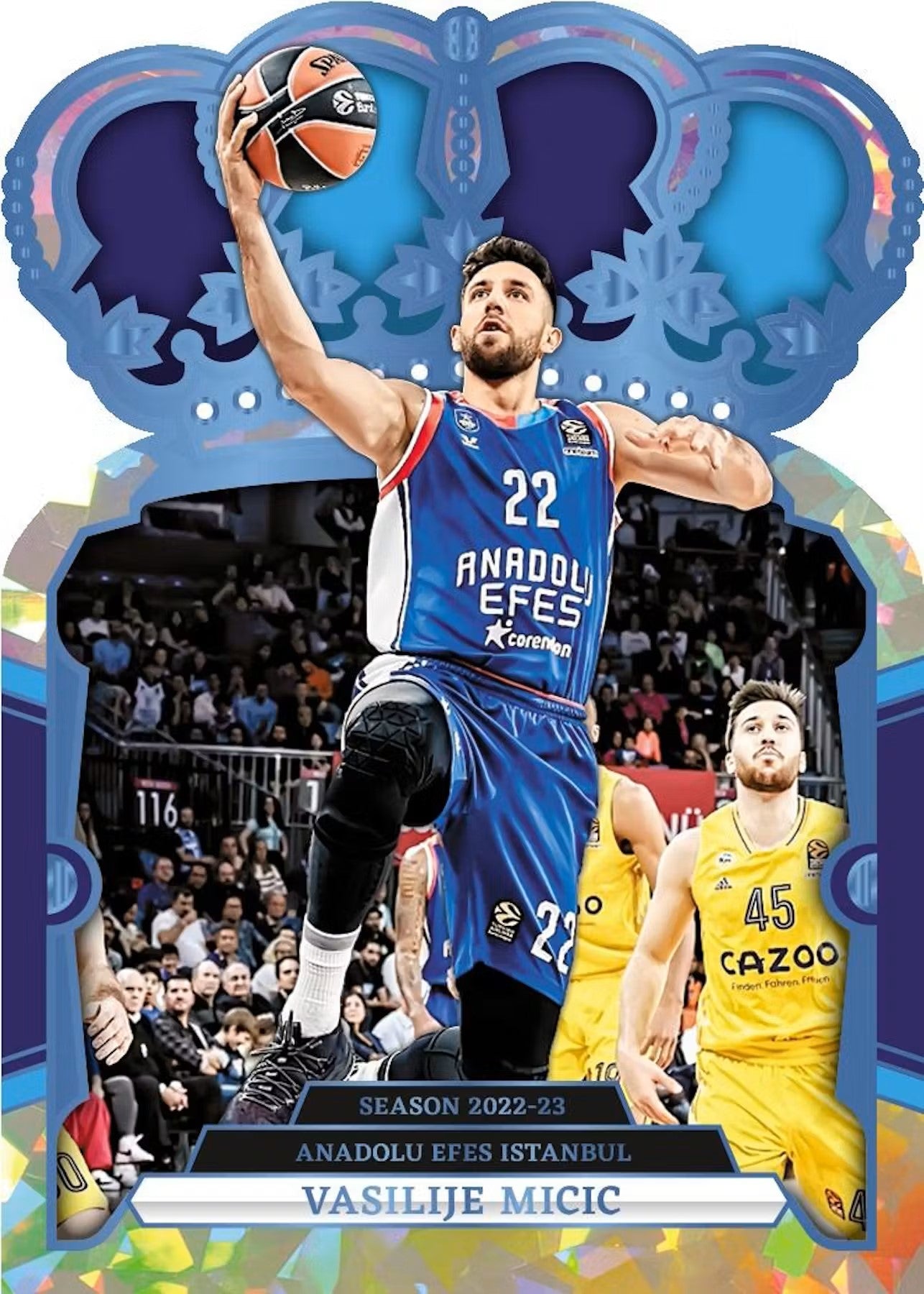 2023/24 Panini Crown Royale Turkish Airlines EuroLeague Basketball Hobby - Columbia Hobby - Sports Card Boxes - Toploaders - Card Savers