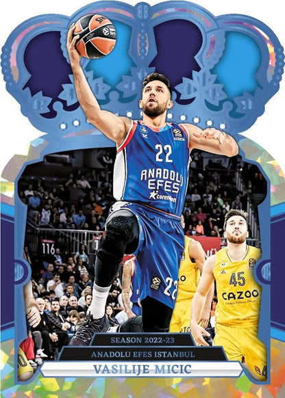 2023/24 Panini Crown Royale Turkish Airlines EuroLeague Basketball Hobby - Columbia Hobby - Sports Card Boxes - Toploaders - Card Savers