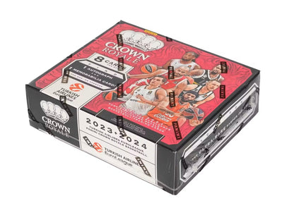 2023/24 Panini Crown Royale Turkish Airlines EuroLeague Basketball Hobby - Columbia Hobby - Sports Card Boxes - Toploaders - Card Savers