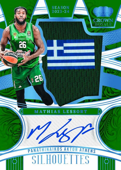 2023/24 Panini Crown Royale Turkish Airlines EuroLeague Basketball Hobby - Columbia Hobby - Sports Card Boxes - Toploaders - Card Savers