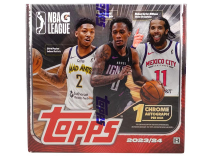2023/24 Topps G - League Basketball Hobby Box - Columbia Hobby - Sports Card Boxes - Toploaders - Card Savers