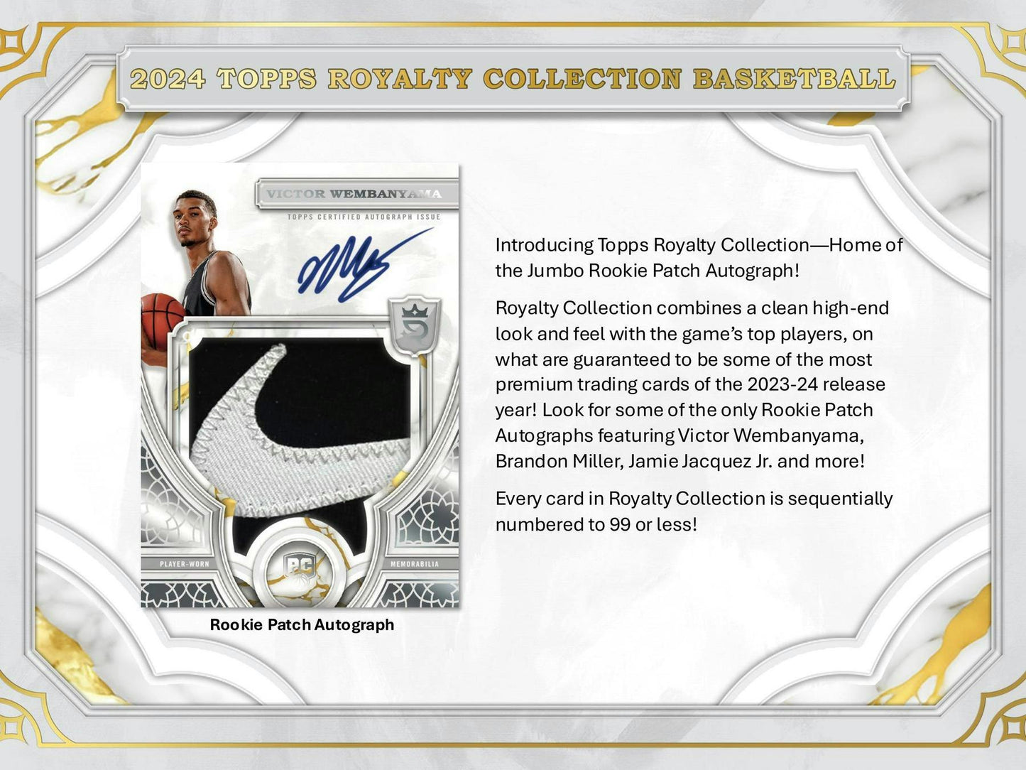 2023/24 Topps Royalty Basketball Hobby Box | Columbia Sports Cards - Columbia Hobby - Sports Card Boxes - Toploaders - Card Savers